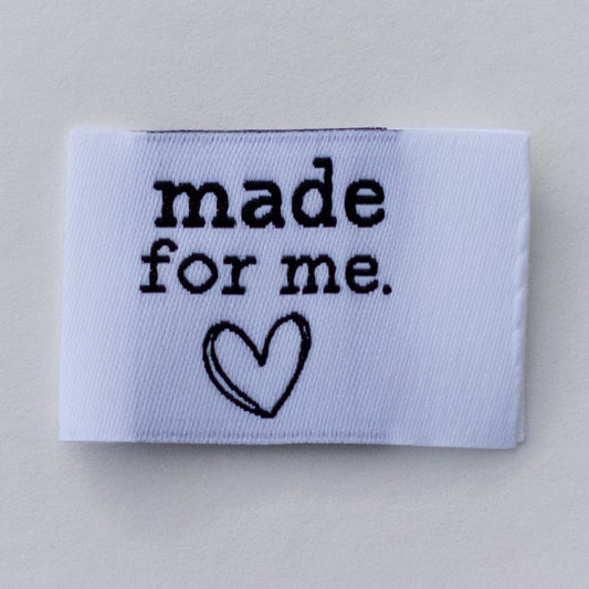 Made for Me Woven Label image 0