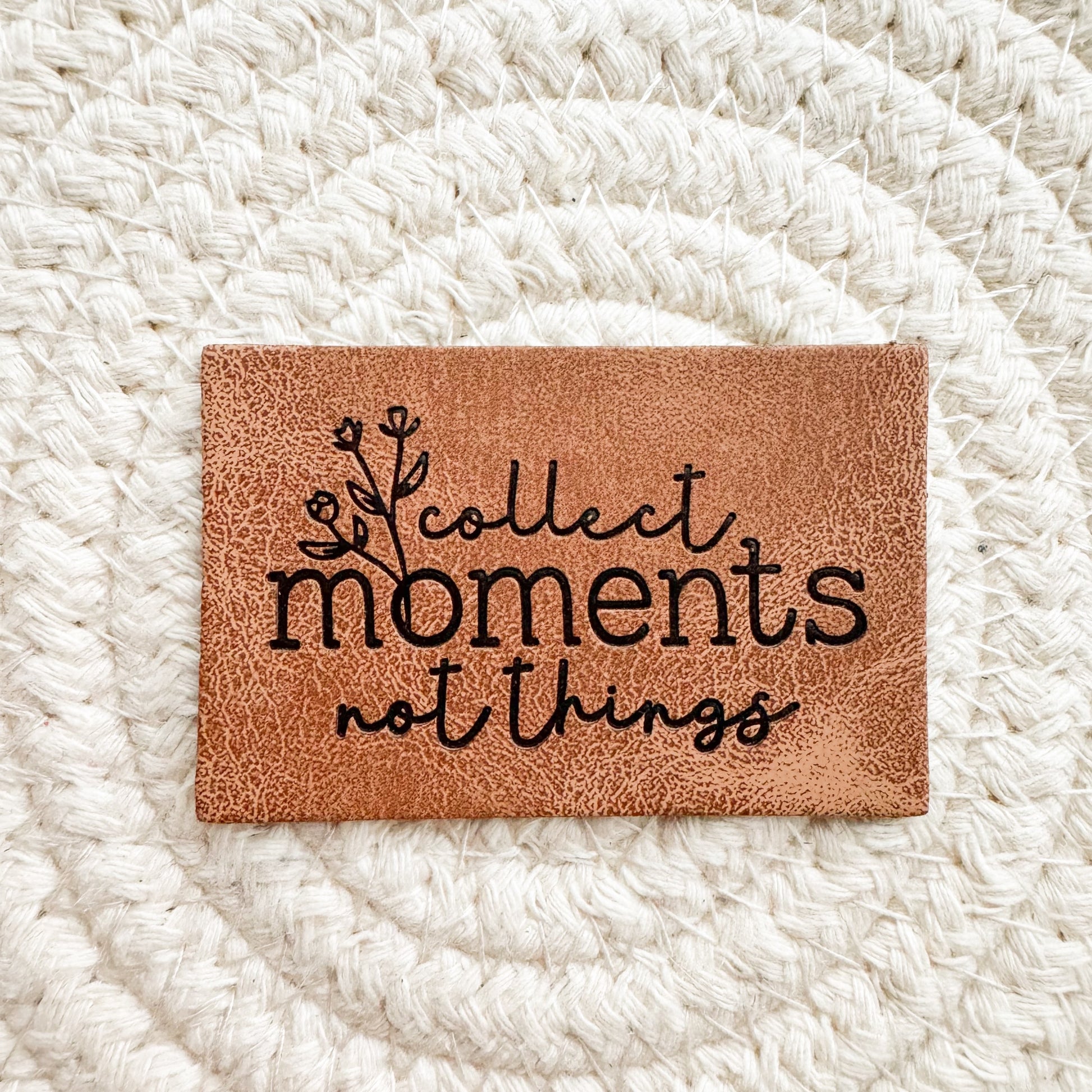 Collect Moments Faux Leather Patch image 0