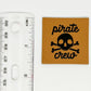 Pirate Crew Faux Leather Patch image 1