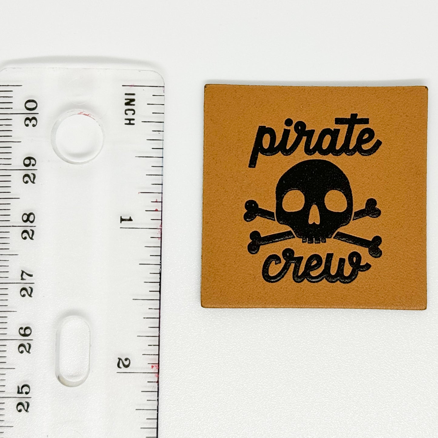 Pirate Crew Faux Leather Patch image 1