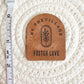 Foster Love Faux Leather Patch