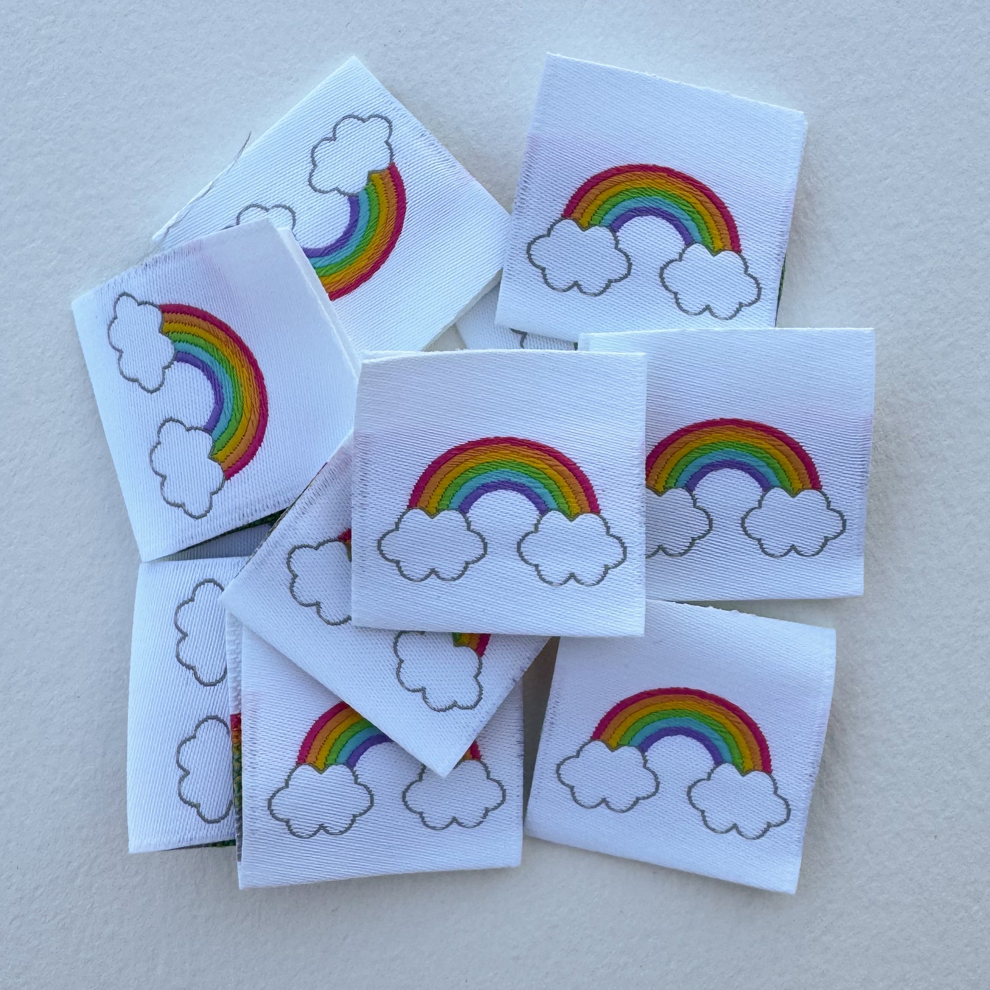 Over the Rainbow Woven Label image 2