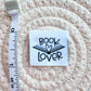 Book Lover Woven Label image 1