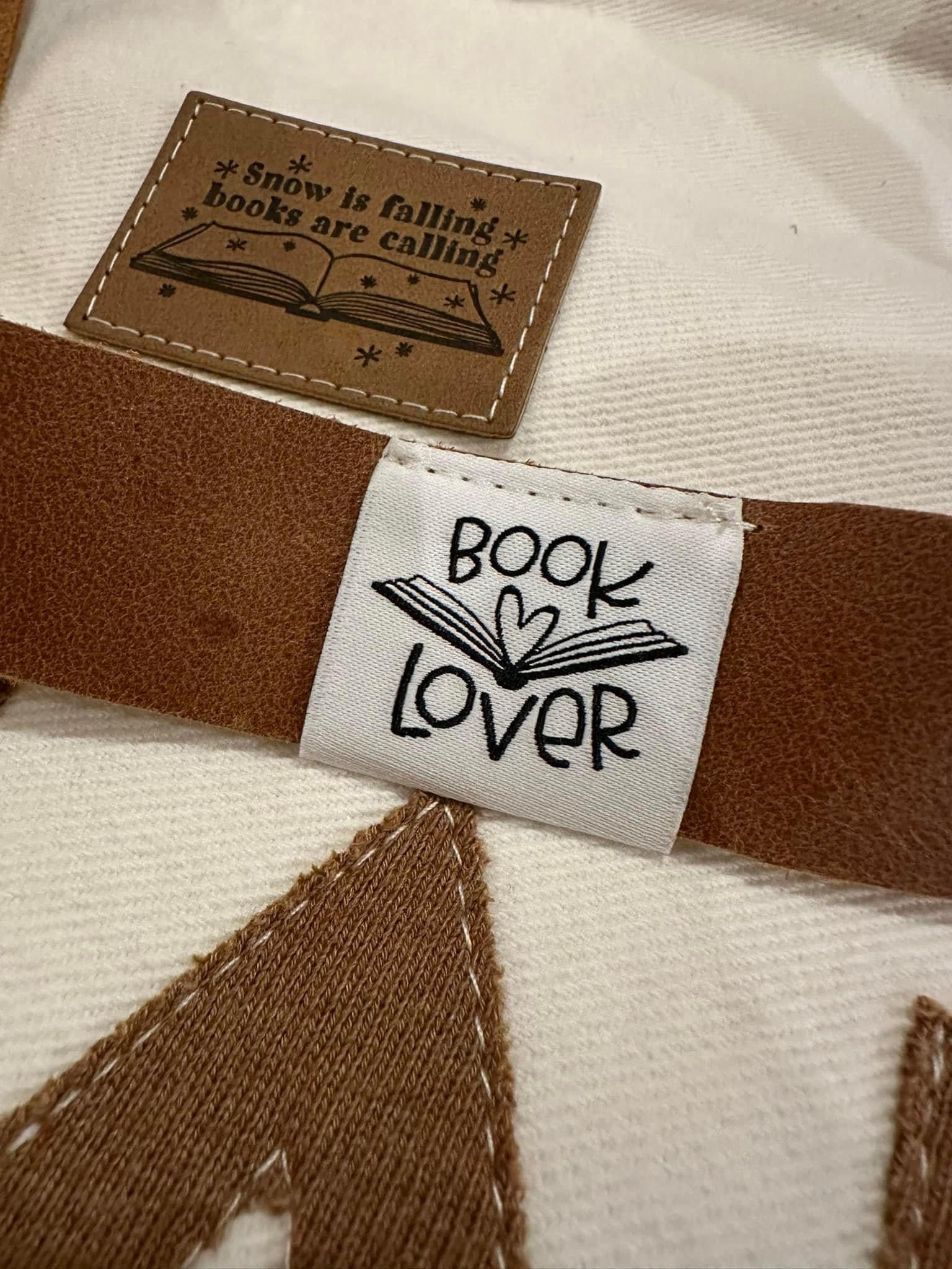 Book Lover Woven Label image 4