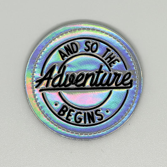 The Adventure Begins Holographic Patch image 0