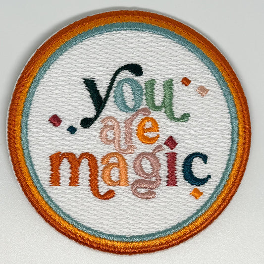 You are Magic Embroidered Iron On Patch  image 0