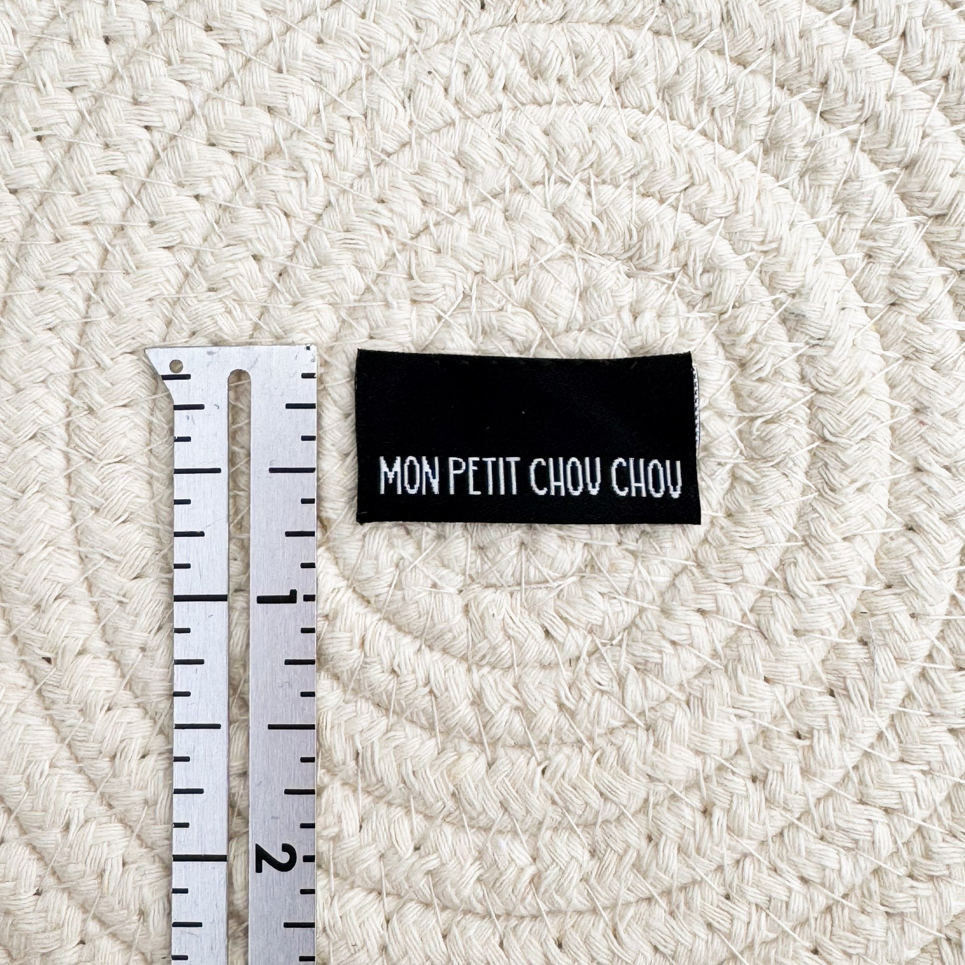 Mon Petit Woven Label image 1