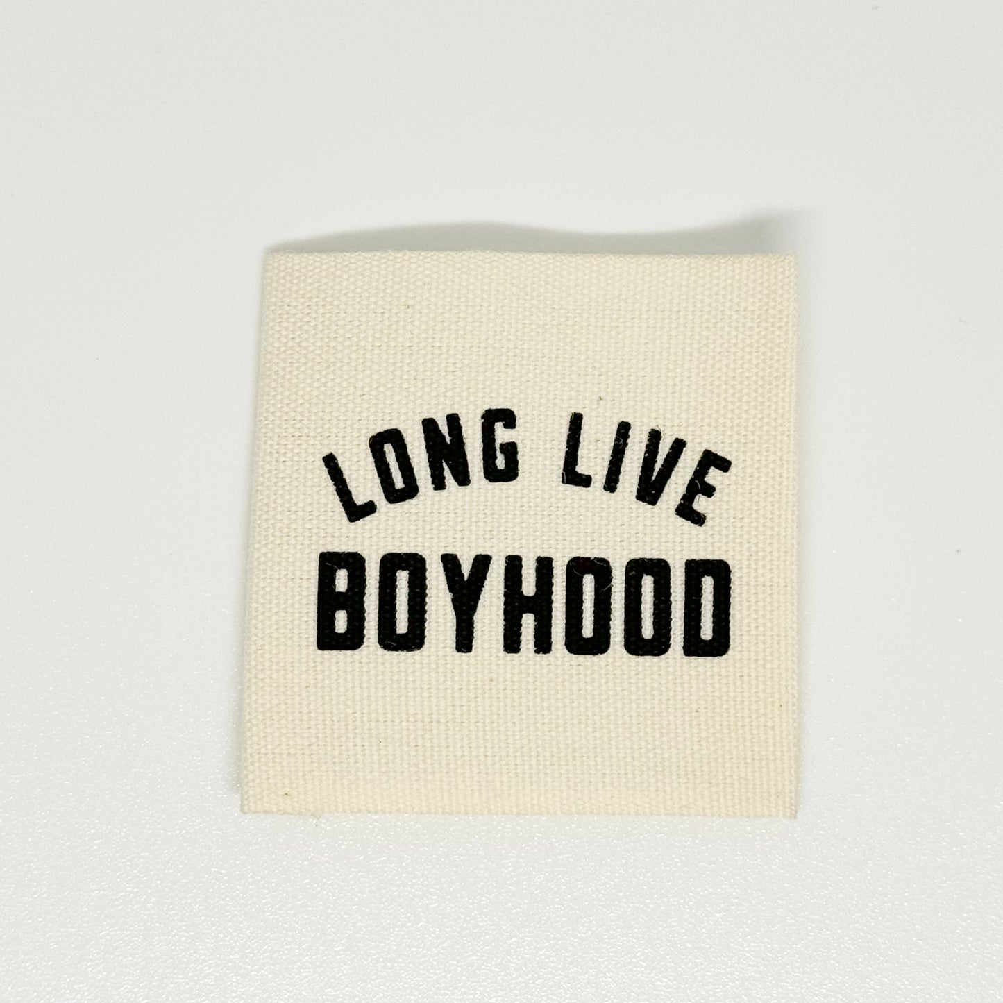 Boyhood Printed Cotton Label image 0