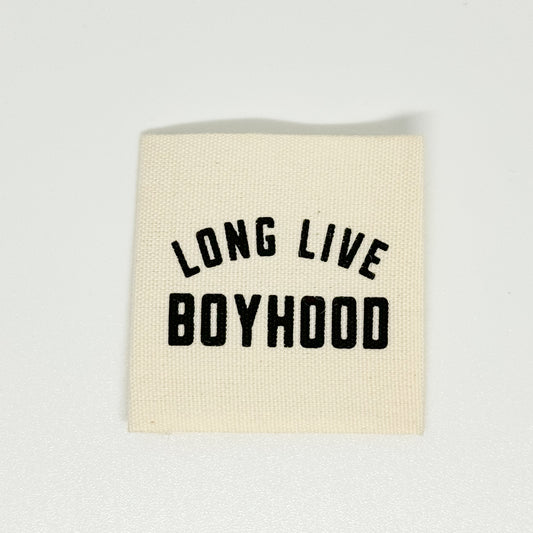 Boyhood Printed Cotton Label image 0