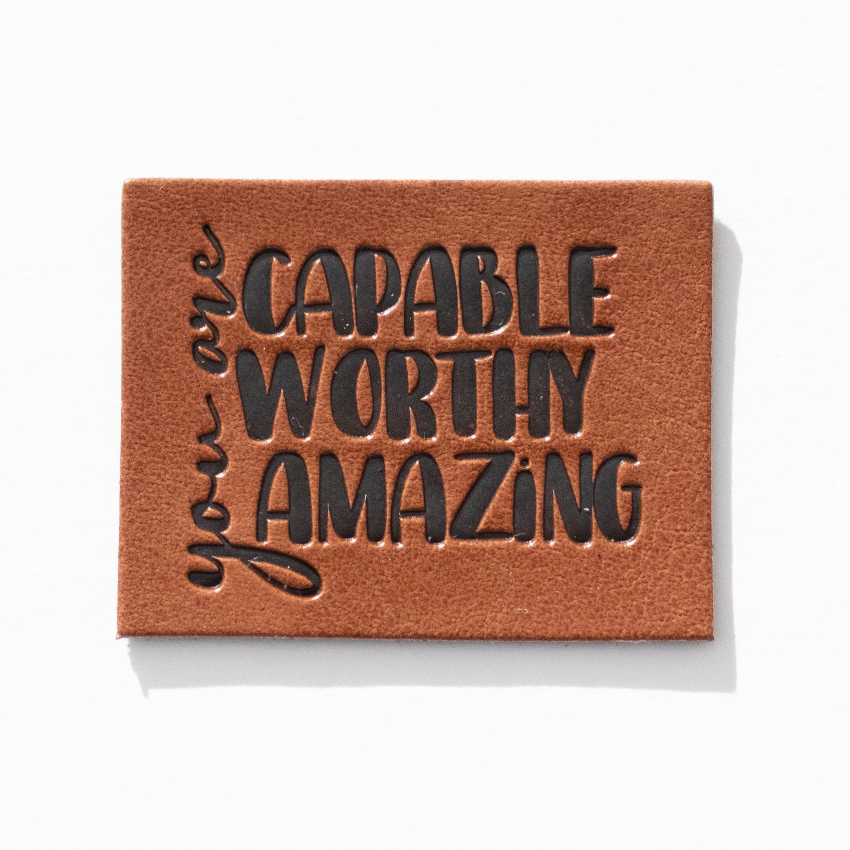 Affirmations Faux Patch image 0