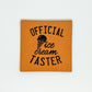 Ice Cream Taster  Faux Leather Patch image 0