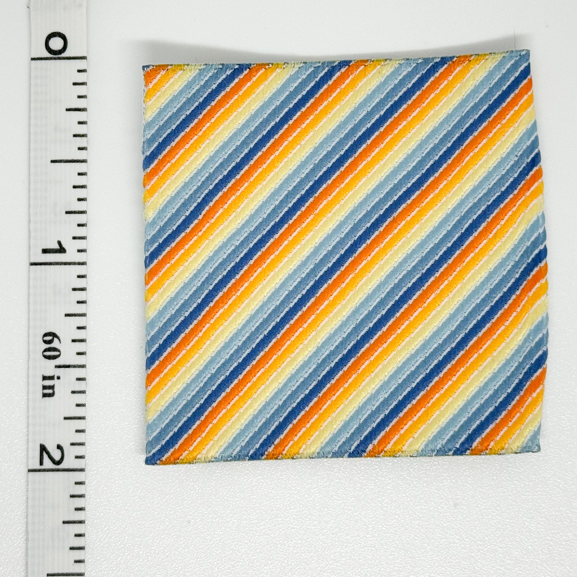 Primary Rainbow Layering Woven Label image 1