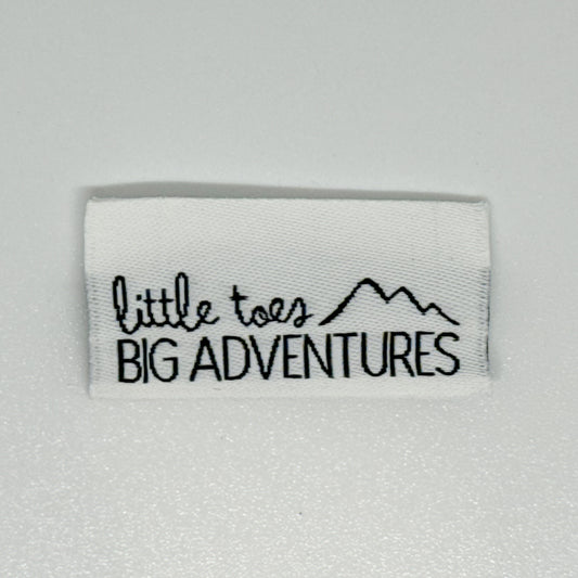 Little Toes Woven Label image 0