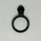 Black Circle Zipper Pull image 0