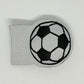 Soccer Ball Deluxe Puff Woven Label  image 0