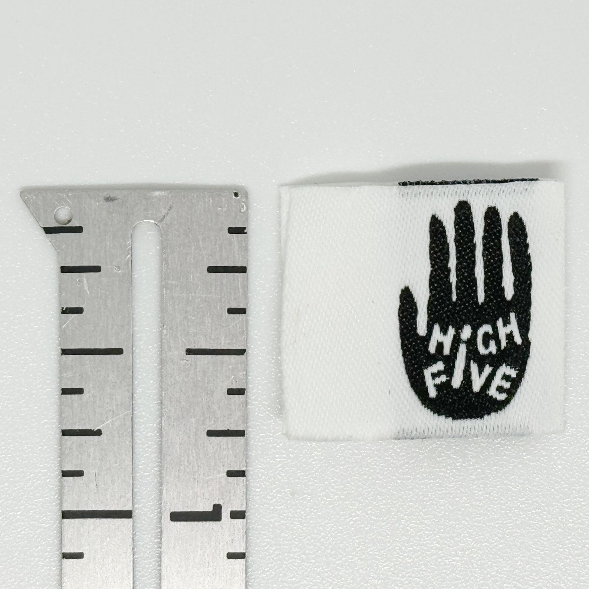 High Five Woven Label image 1