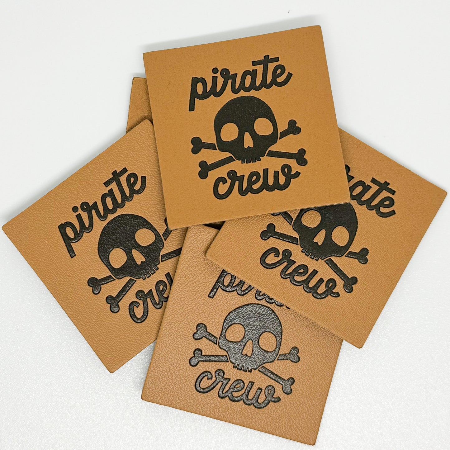 Pirate Crew Faux Leather Patch image 2