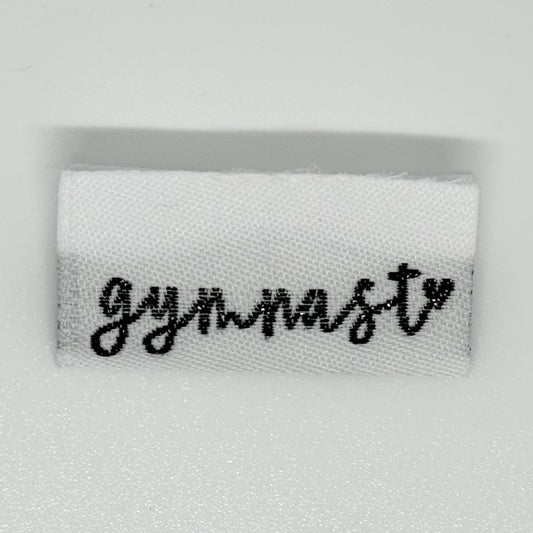 Gymnast Woven Label image 0