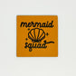 Mermaid Squad Faux Leather Patch image 2