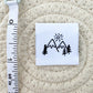 Mountains Woven Label image 1