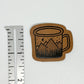 Camp Mug Faux Leather Patch image 1