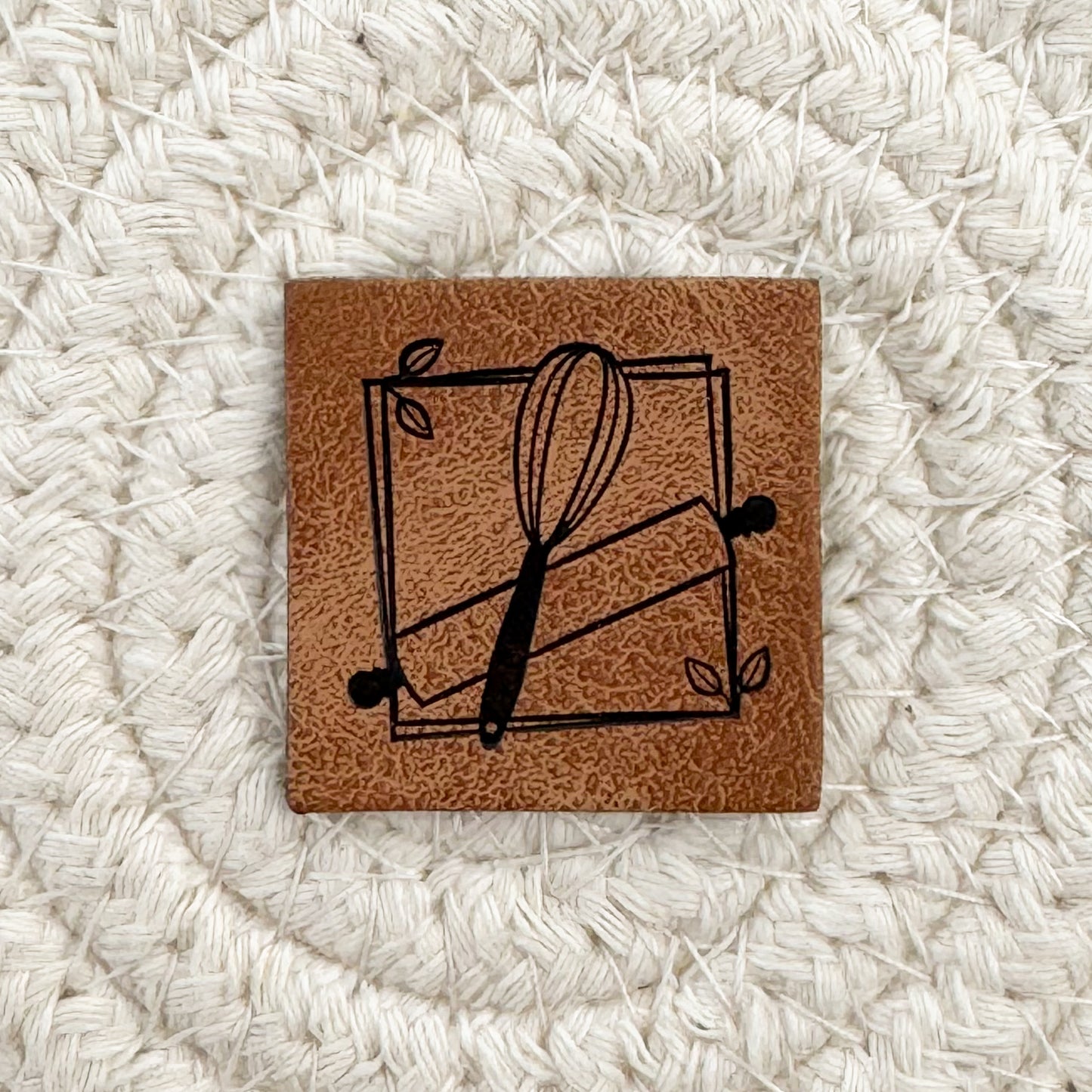 Baker Faux Leather Patch