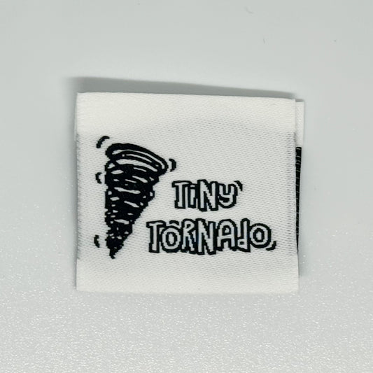 Tiny Tornado Woven Label image 0