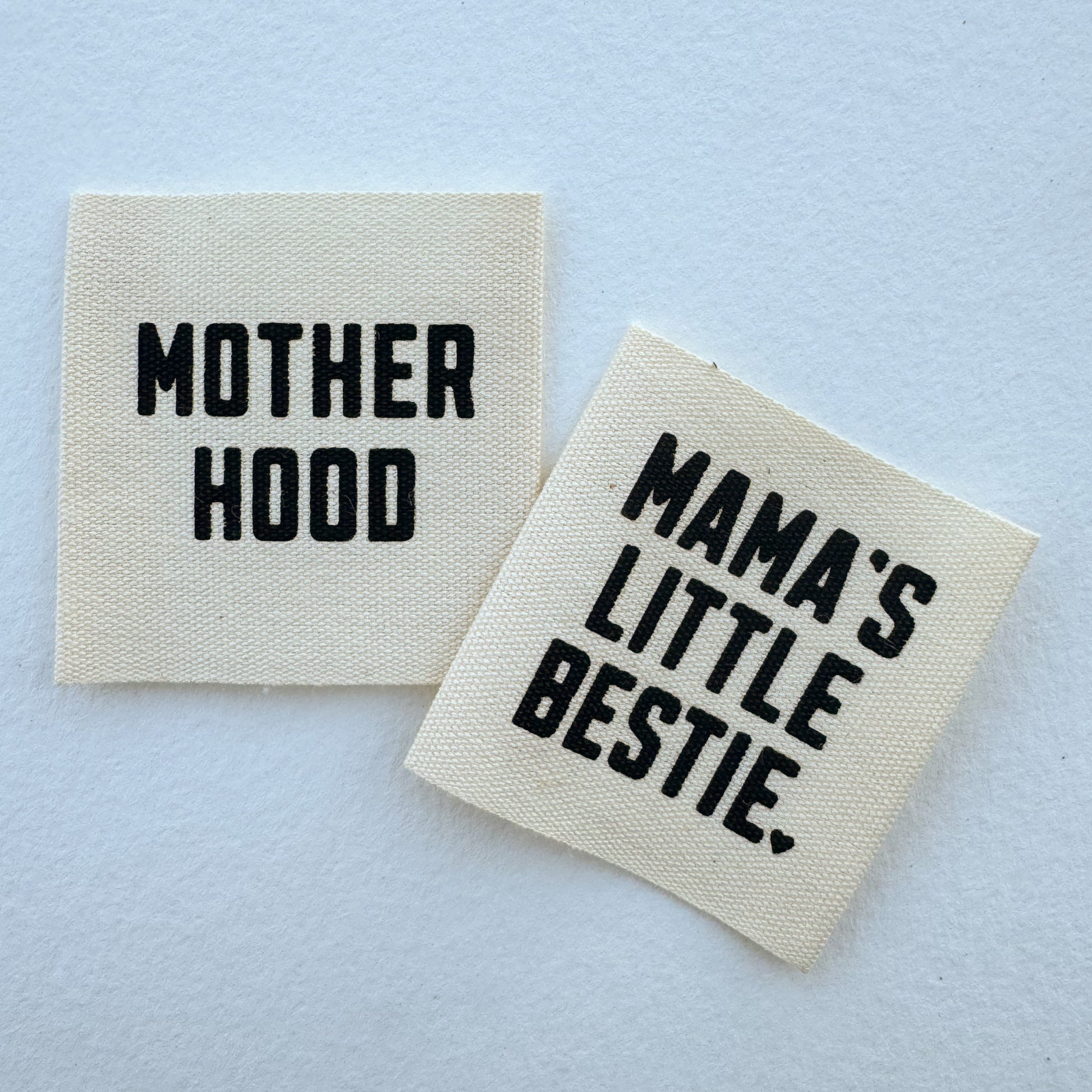 Motherhood Printed Cotton Label image 2