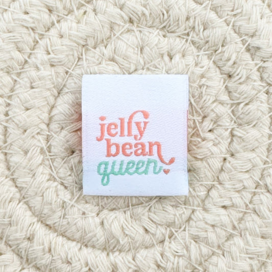 Jelly Bean Queen Woven Label