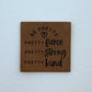 Be Pretty Faux Leather Patch image 0