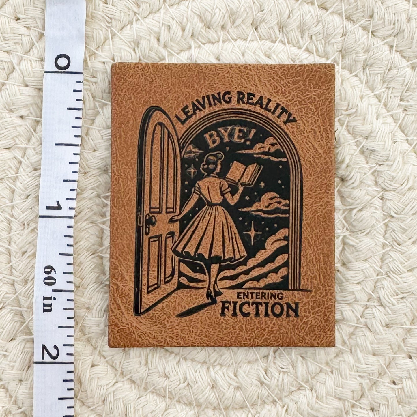 Leaving Reality Faux Leather Patch