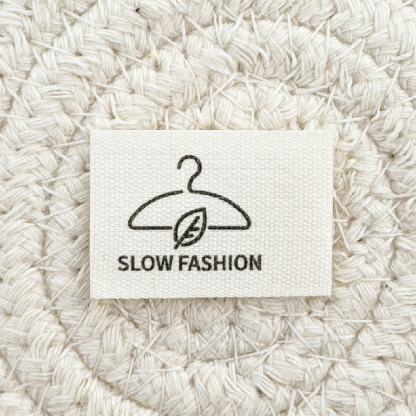 Slow Fashion Cotton Label