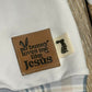 Jesus Bunny Faux Leather Patch