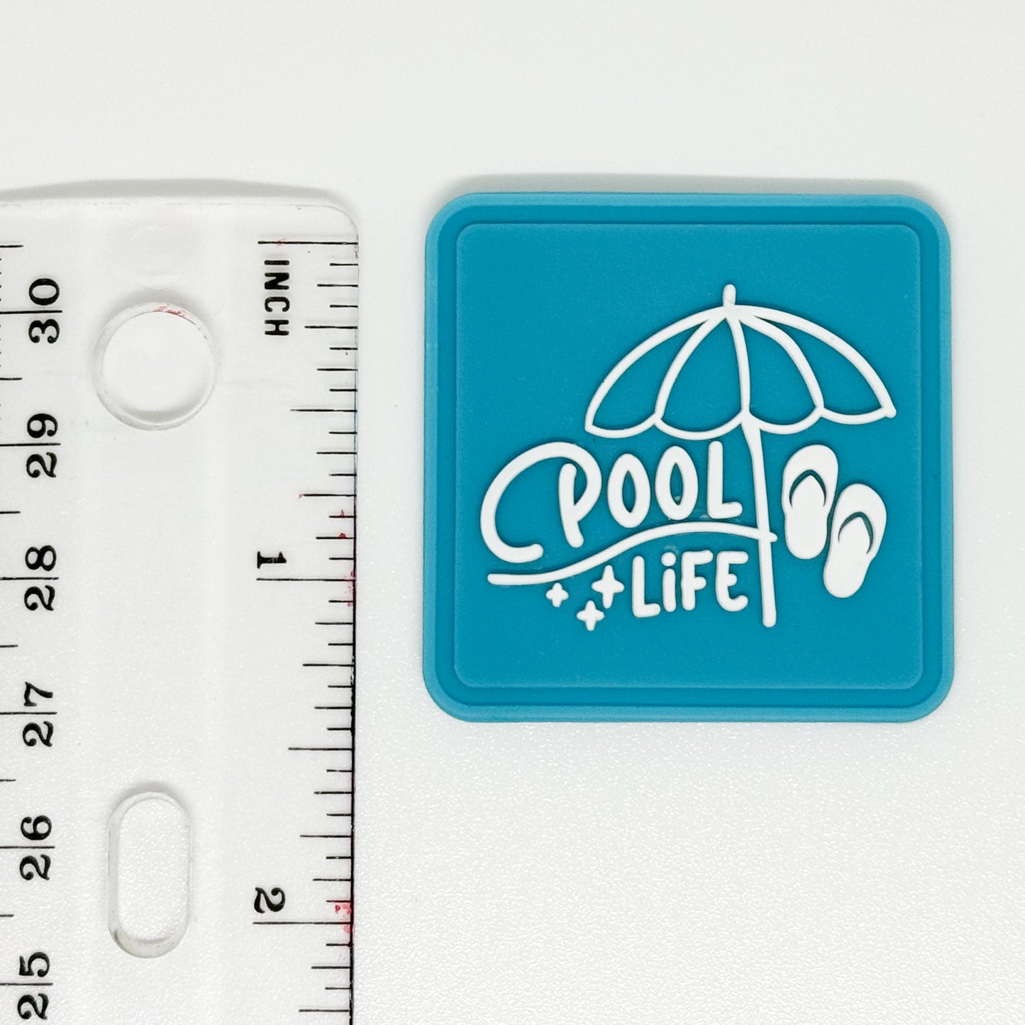 Pool Life Silicone Label image 1