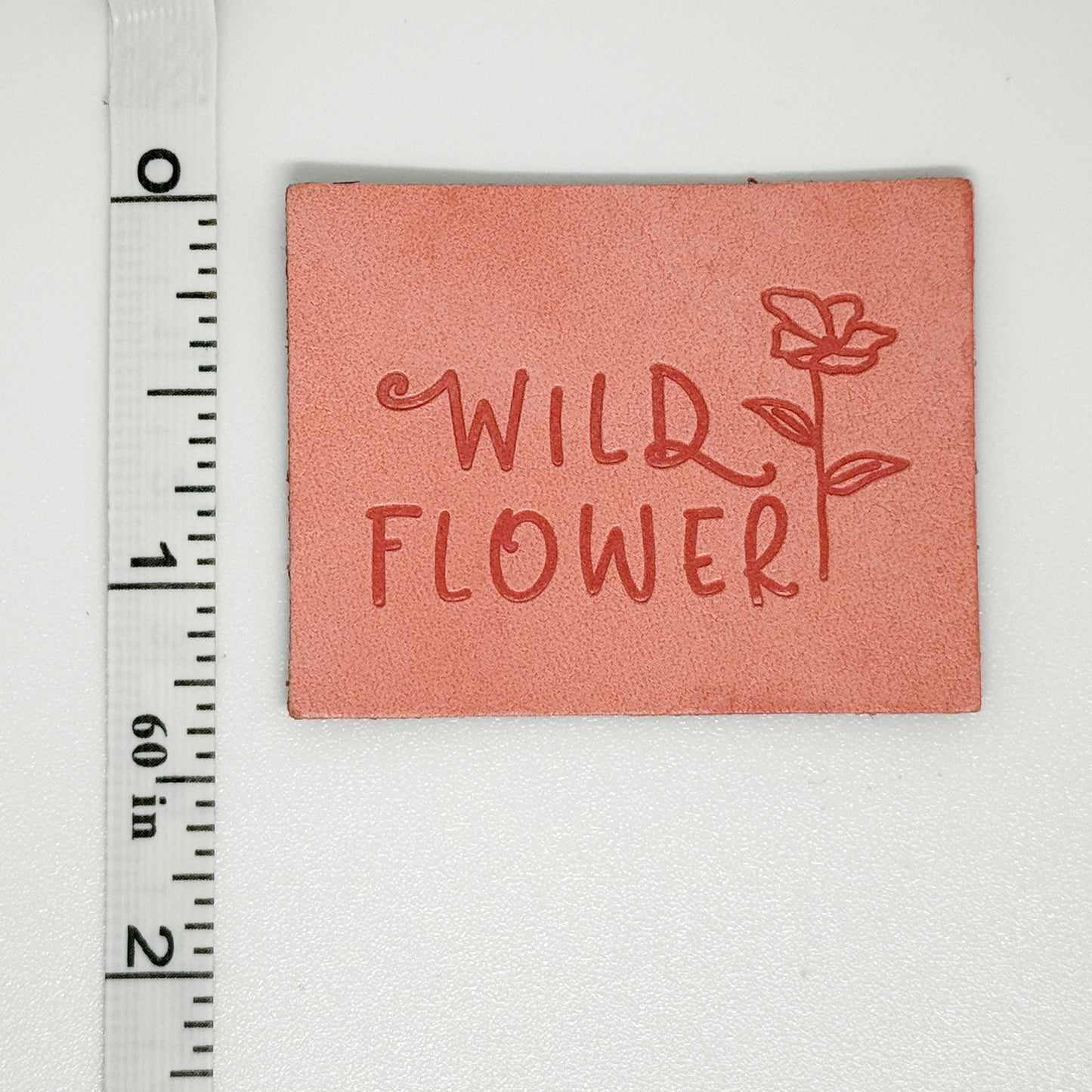 Wildflower Faux Leather Patch image 1