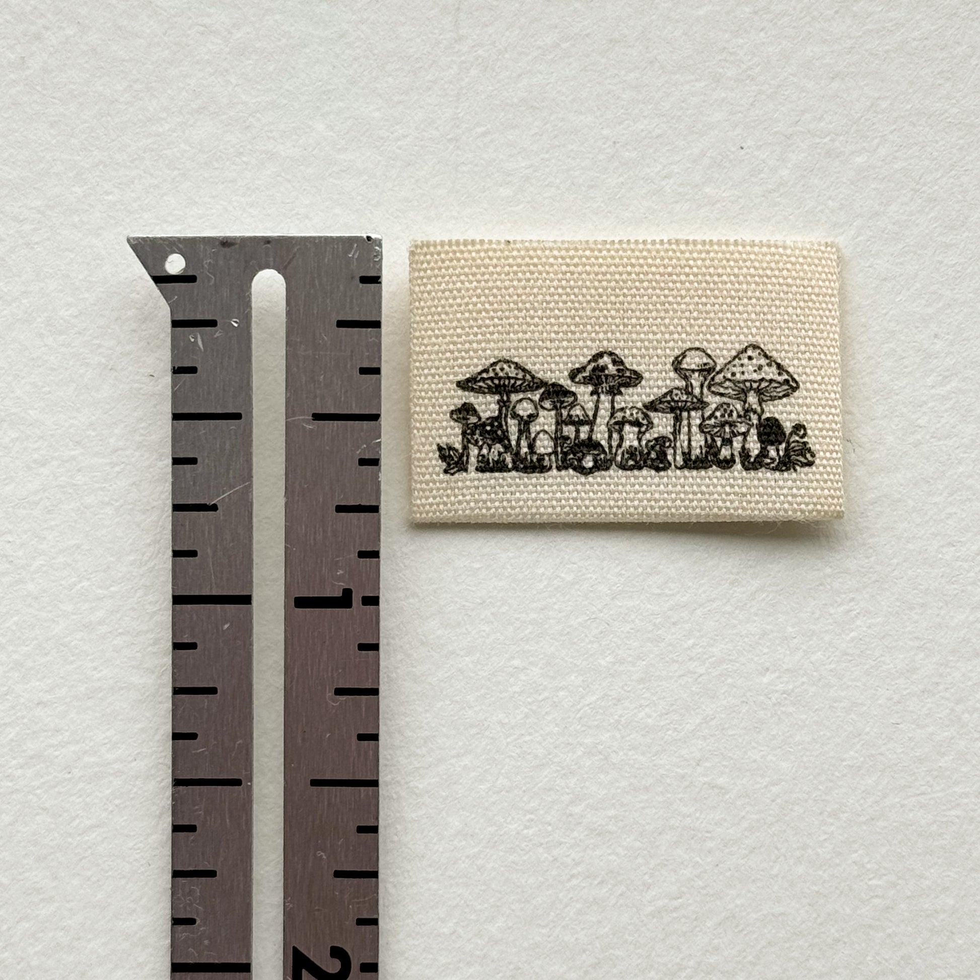 Mushroom Cotton Label image 1