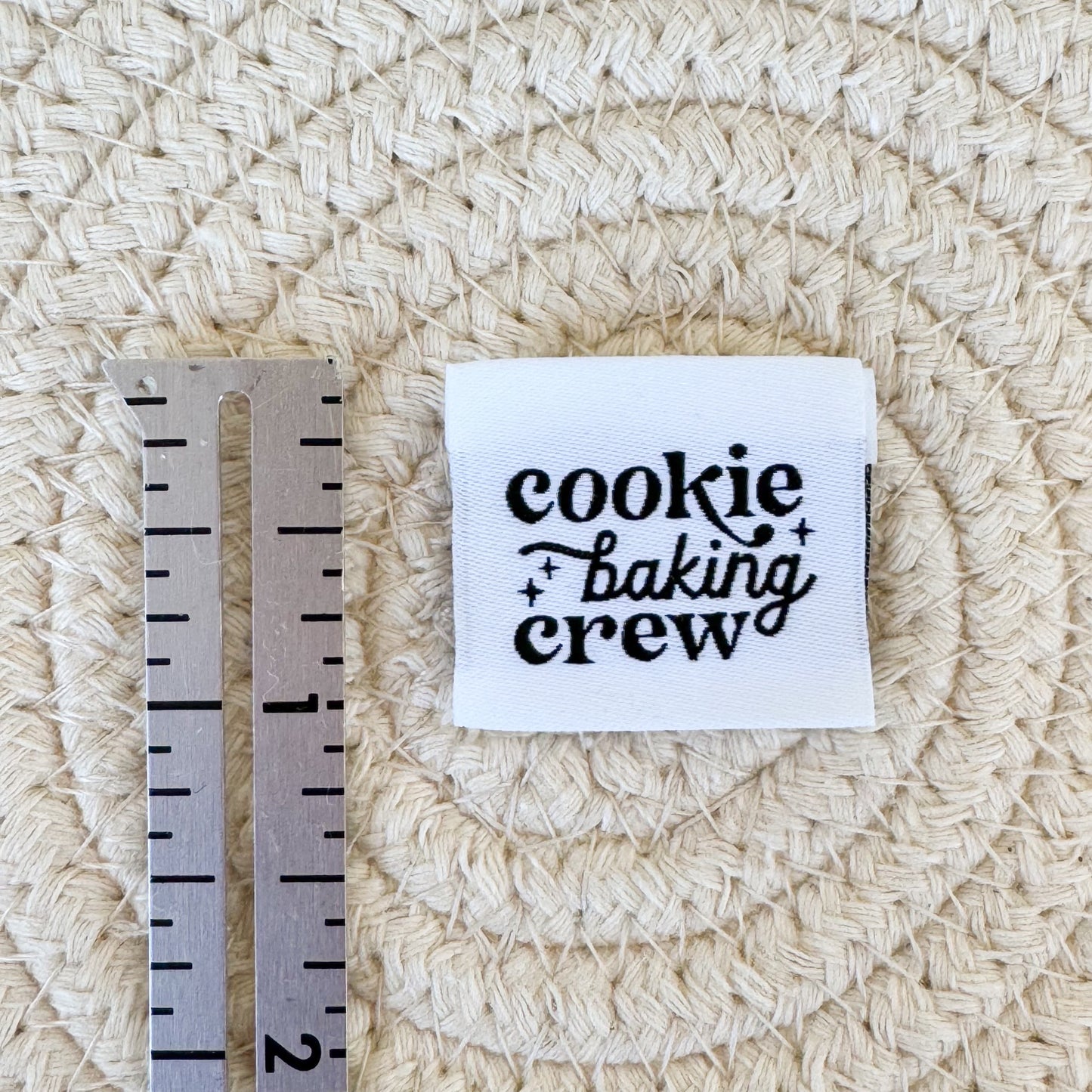 Baking Crew Woven Label image 1