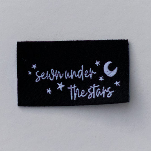 Sewn Under the Stars Woven Label image 0