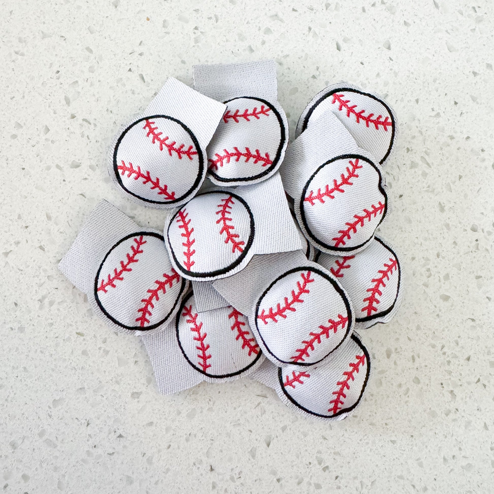 Baseball Deluxe Puff Woven Label  image 2