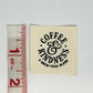 Coffee and Kindness Printed Cotton Label image 1