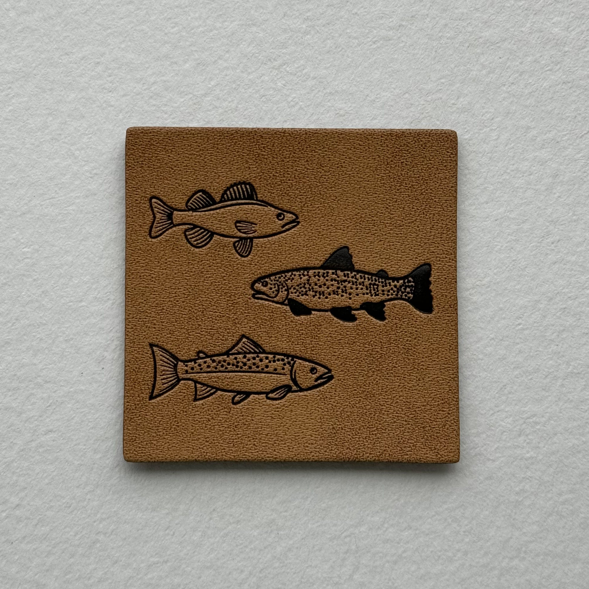 Fish Faux Leather Patch image 0