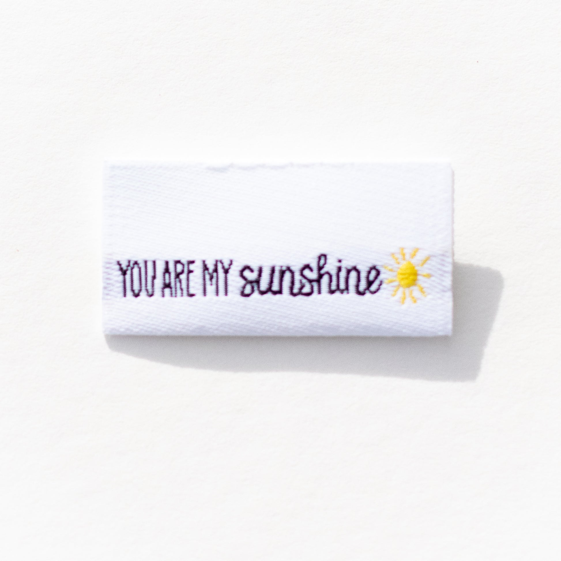 Sunshine Woven Label image 0