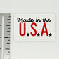 Made in the USA Deluxe Faux Leather Patch image 1