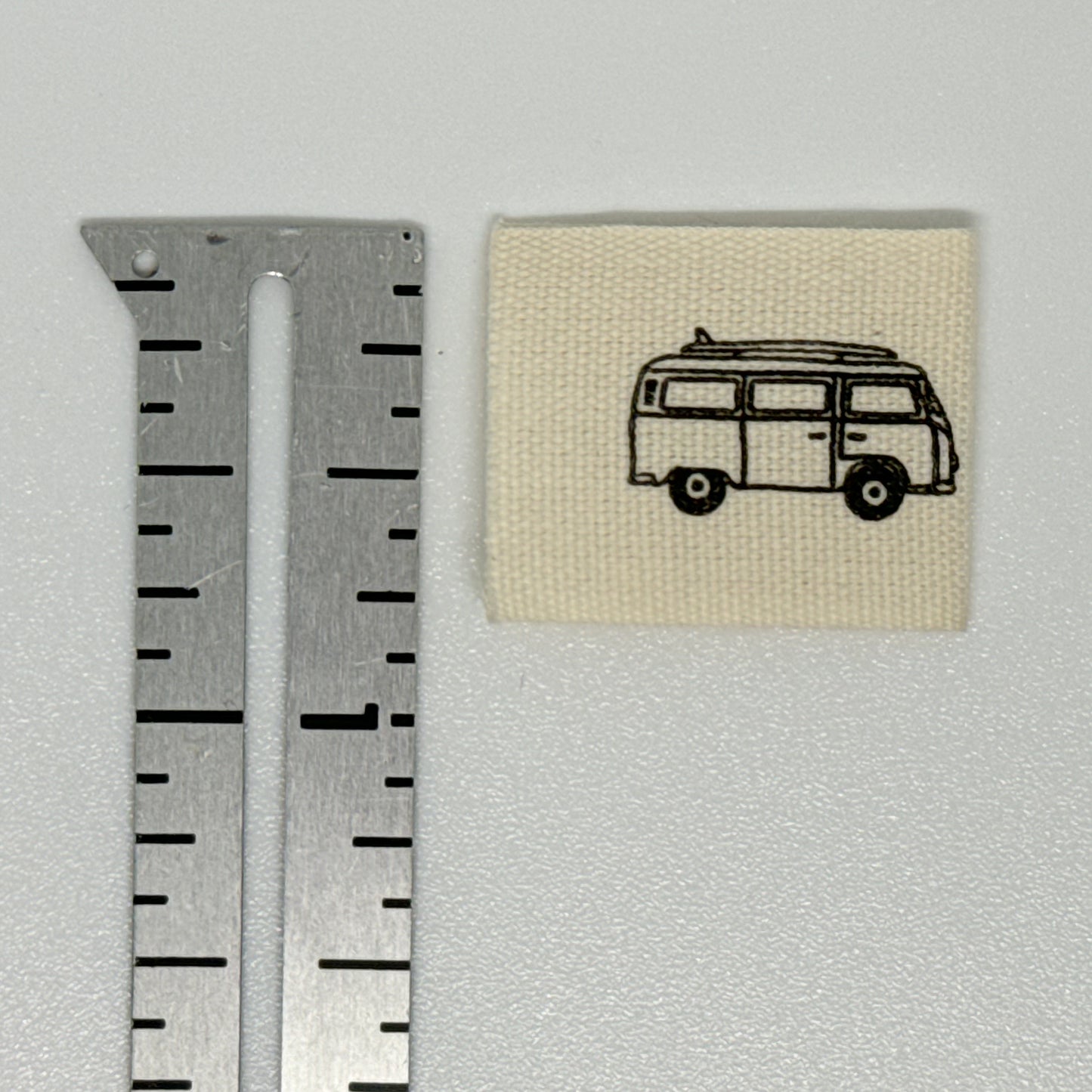 L+E Fabric Collab Van Cotton Label image 1