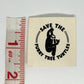 Save the Furry Tree Turtles Printed Cotton Label image 1