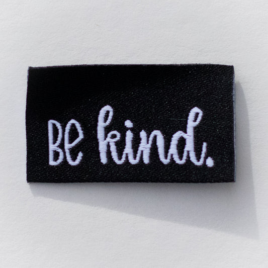 Be Kind Woven Label image 0