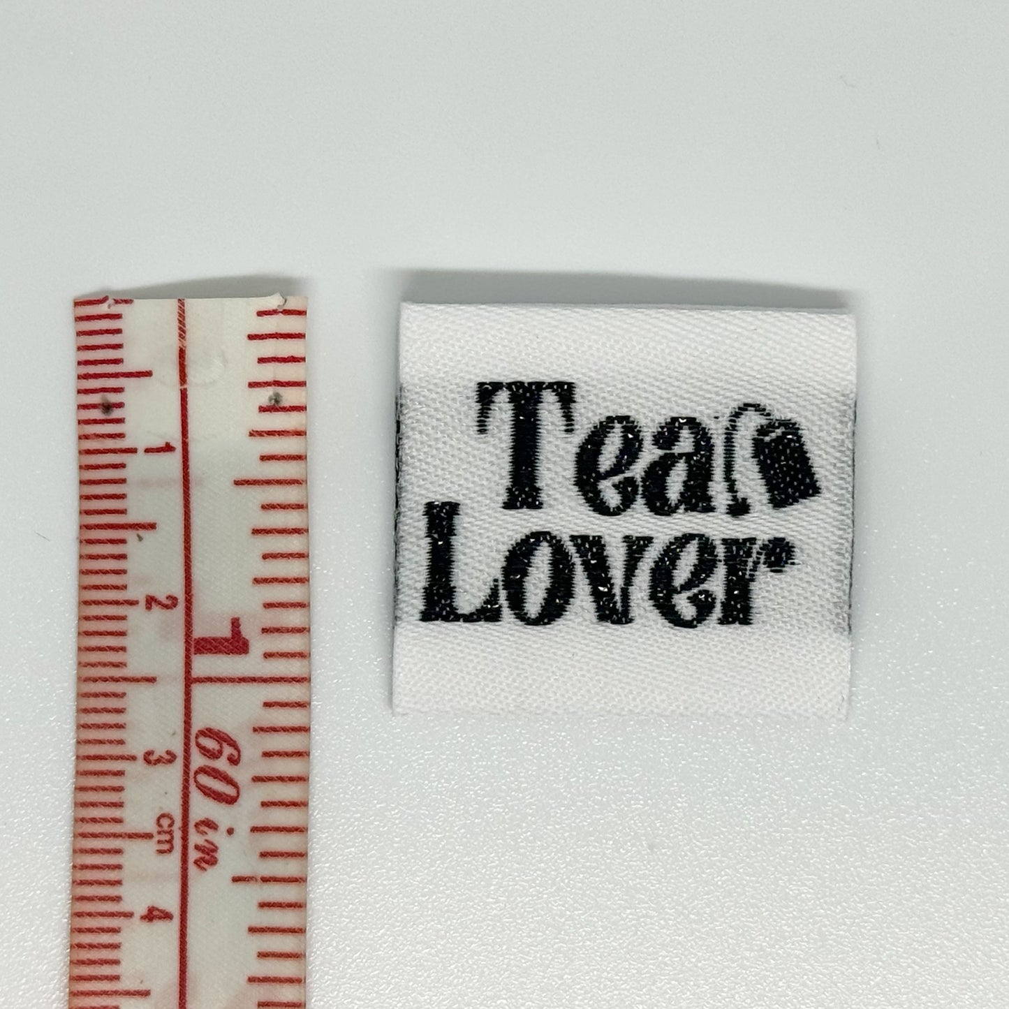 Tea Lover Woven Label image 1