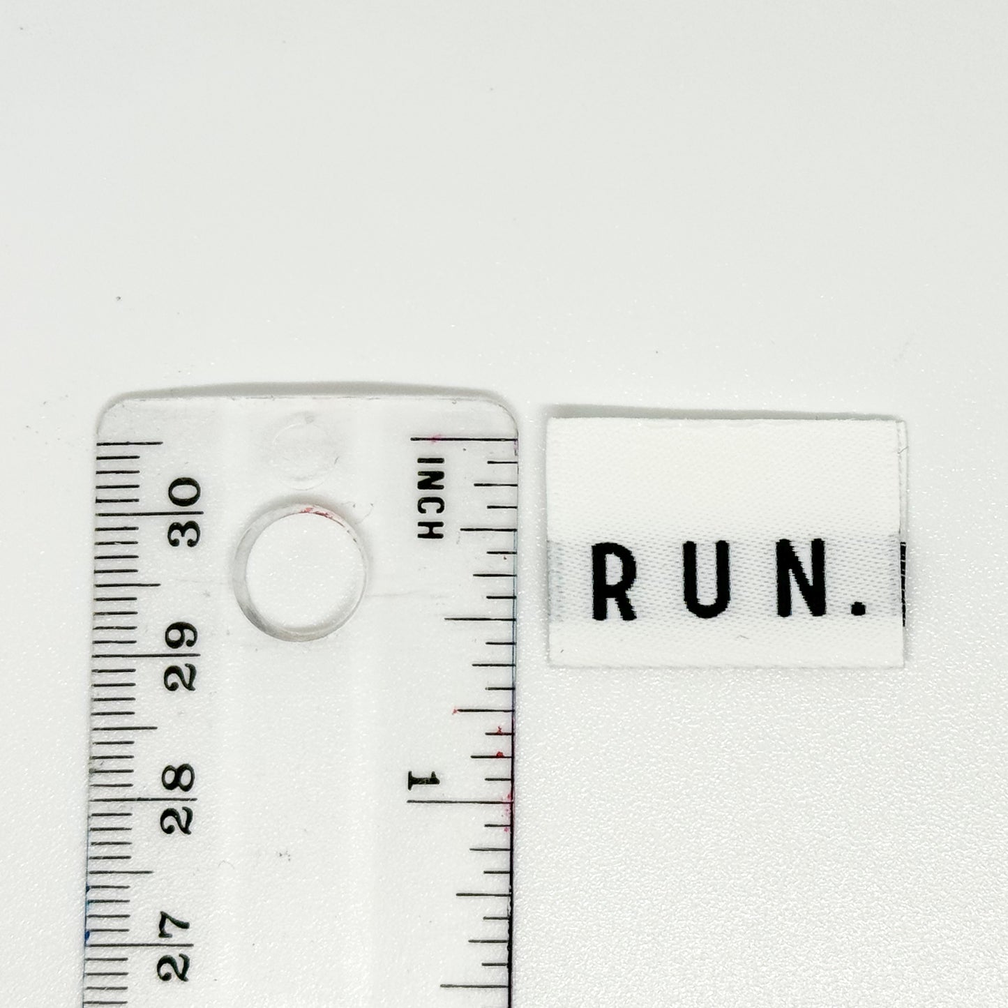 Run Woven Label image 1