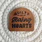 Guilty of Stealing Hearts Faux Leather Patch image 0