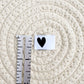 Black Heart Woven Label image 1